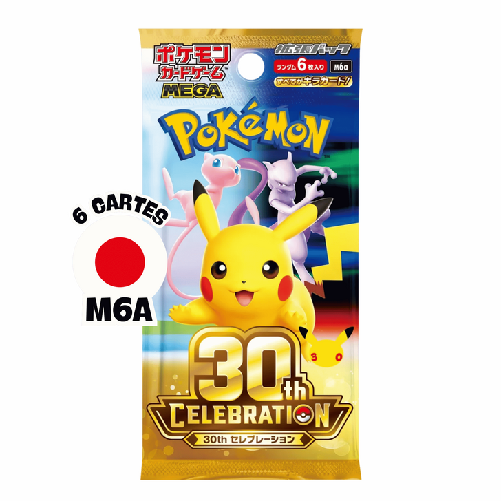 Booster Pokemon M6a Japonais - 30th celebration